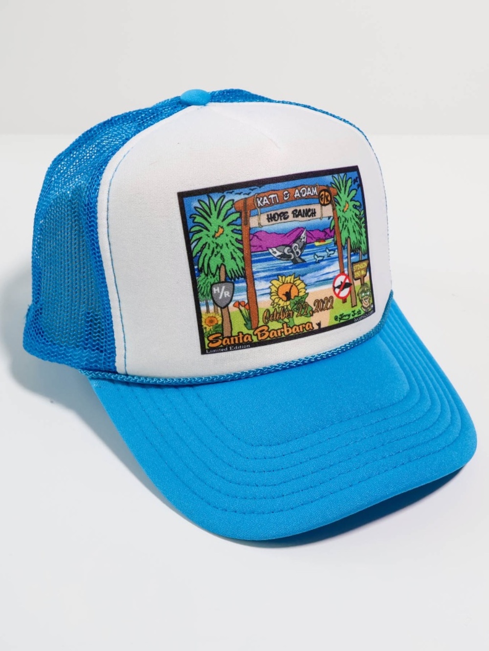 Awesome Santa Barbara Hope Ranch Comic Strip Trucker Hat 2022